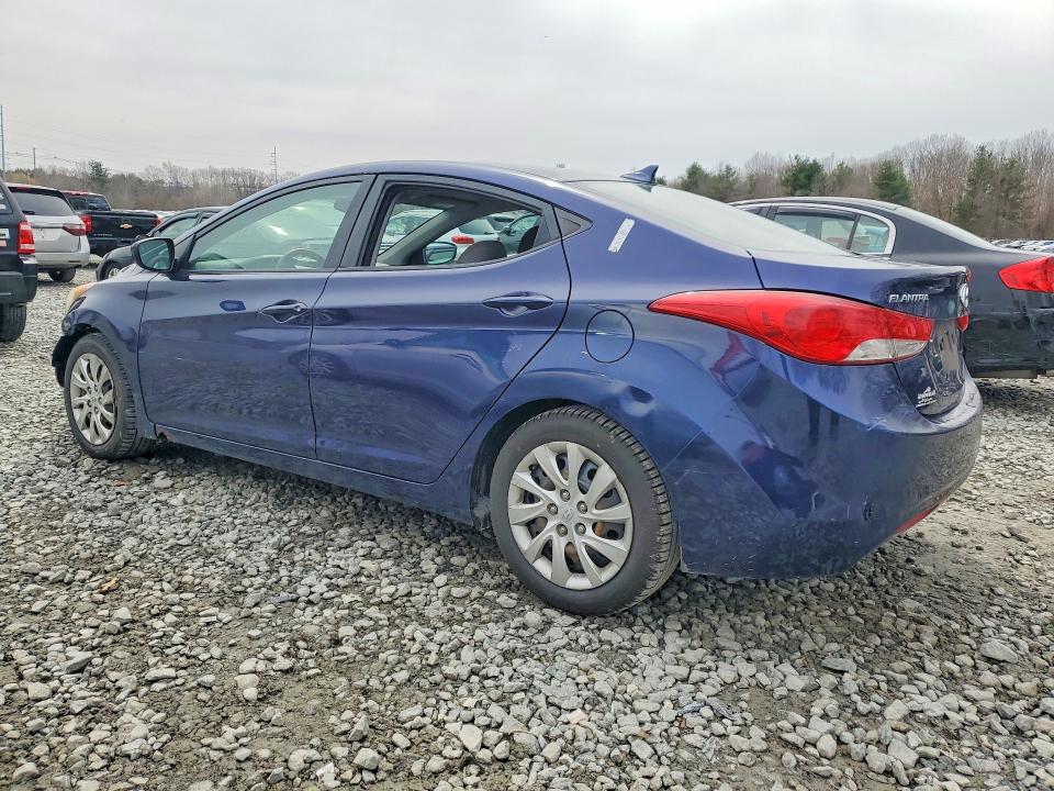 2011 Hyundai Elantra VIN 5NPDH4AE3BH031860 COPART salvage auction — FRONT END, Ma - Cert Of Title-Salvage, sold $425 on 2026-07-06 (photo 2)