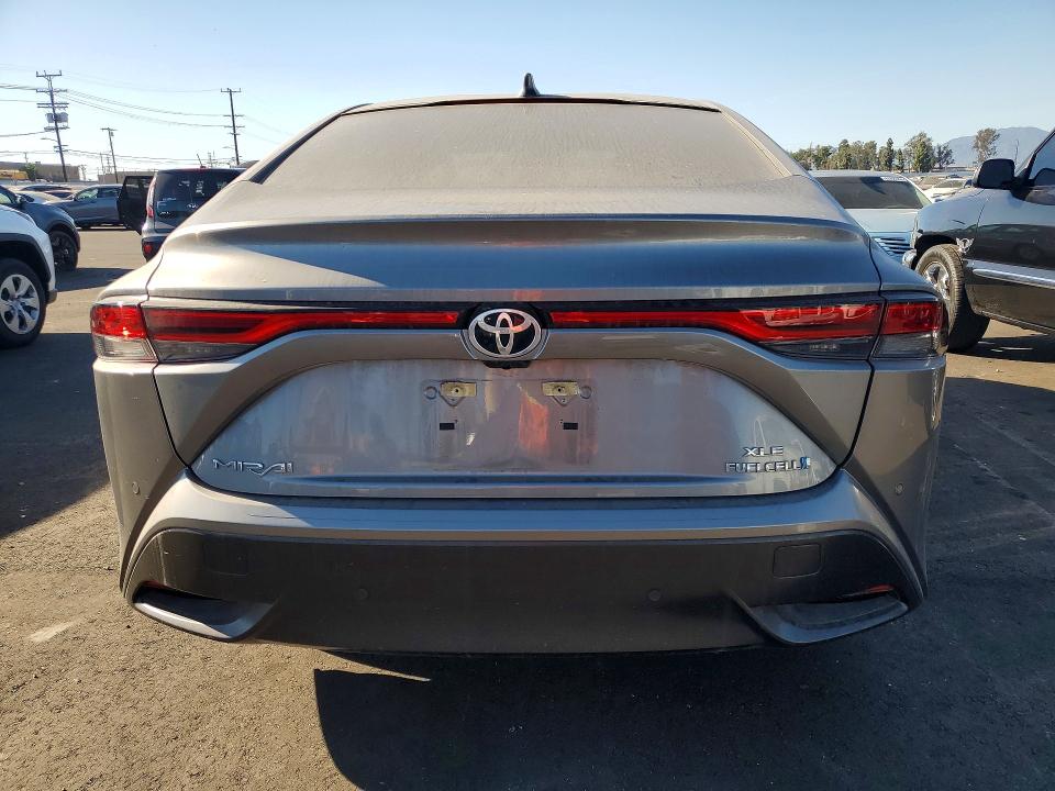 2023 Toyota Mirai VIN JTDAAAAA5PA010137 COPART salvage auction — FRONT END, Salvage Title, sold $1,150 on 2026-07-13 (photo 6)