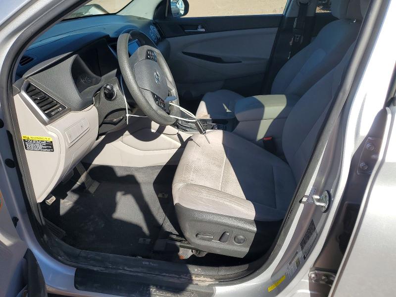 2017 Hyundai Tucson VIN KM8J3CA43HU546645 COPART salvage auction — FRONT END, Id - Salvage Certificate Of Title, sold $2,950 on 2026-07-07 (photo 7)