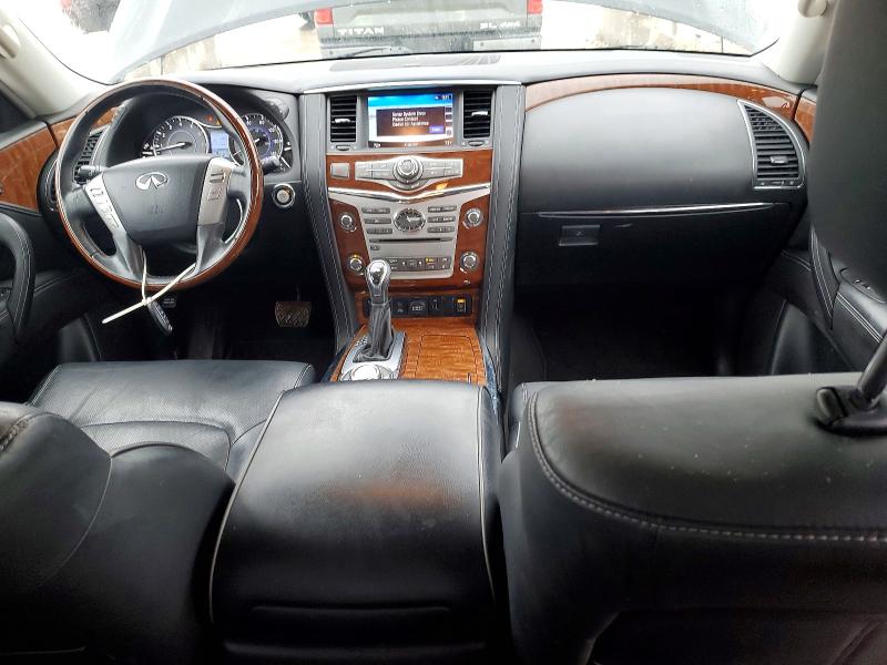 2018 Infiniti Qx80 VIN JN8AZ2NEXJ9191292 COPART salvage auction — REAR END, Mo - Salvage Certificate Of Title, sold $8,100 on 2026-07-09 (photo 8)