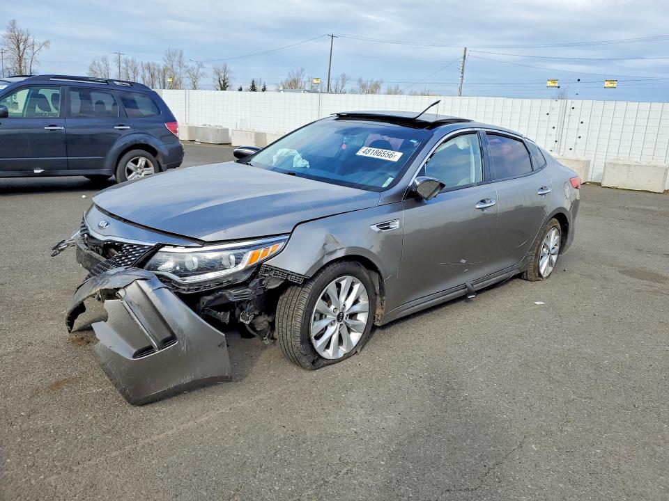 2016 Kia VIN 5XXGU4L3XGG104830 COPART salvage auction — FRONT END, Id - Salvage Certificate Of Title, sold $900 on 2026-07-13 (photo 1)