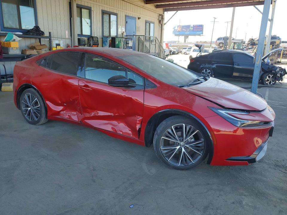 2024 Toyota Prius VIN JTDACAAU6R3032675 COPART salvage auction — SIDE, Ca - Salvage Certificate, sold $200 on 2026-07-02 (photo 4)