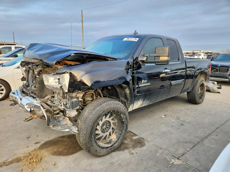 2009 Gmc SIERRA VIN 2GTEC290591121331 COPART salvage auction — FRONT END, Tx - Salvage Vehicle Title, sold $1,550 on 2026-07-02 (photo 1)
