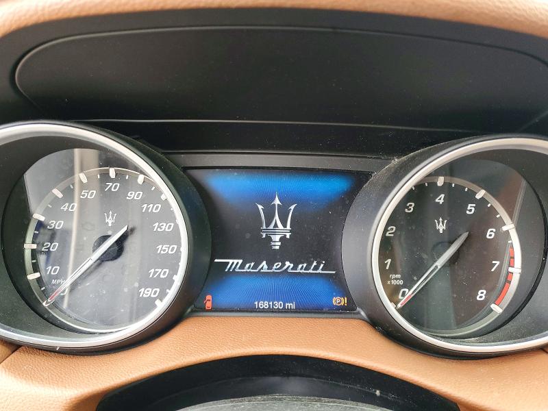 2017 Maserati Levante VIN ZN661YUS0HX246615 COPART salvage auction — MINOR DENT/SCRATCHES, VA - CERTIFICATE OF TITLE, sold $4,300 on 2026-07-03 (photo 9)