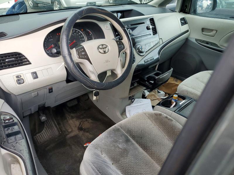 2013 Toyota Sienna VIN 5TDKK3DC7DS363312 COPART salvage auction — SIDE, Or - Lien Papers Salvage, sold $1,850 on 2026-07-21 (photo 8)
