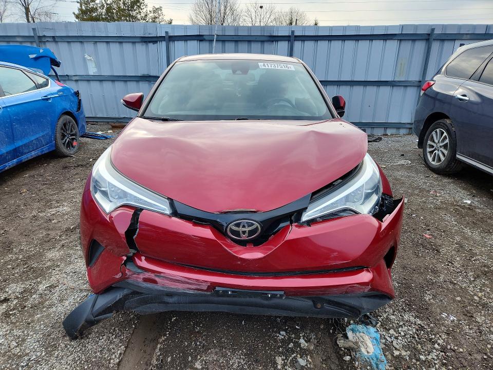 2018 Toyota C-hr VIN NMTKHMBX9JR060486 COPART salvage auction — FRONT END, On - Permit Salvage, sold $2,500 on 2026-07-28 (photo 5)