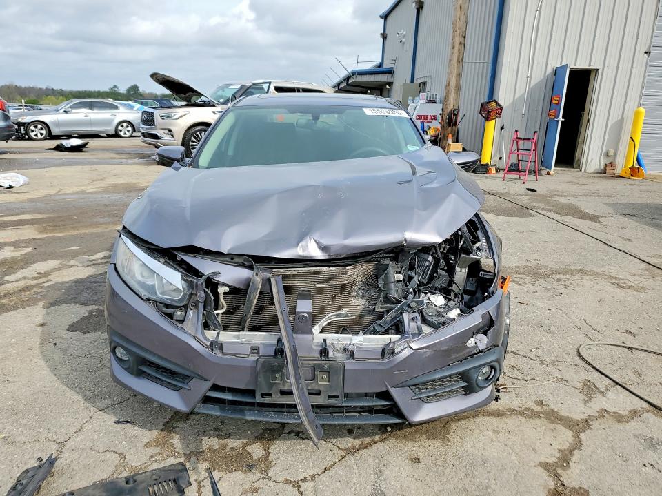 2017 Honda Civic VIN 19XFC1F30HE007249 COPART salvage auction — FRONT END, Id - Salvage Certificate Of Title, sold $2,550 on 2026-07-09 (photo 5)