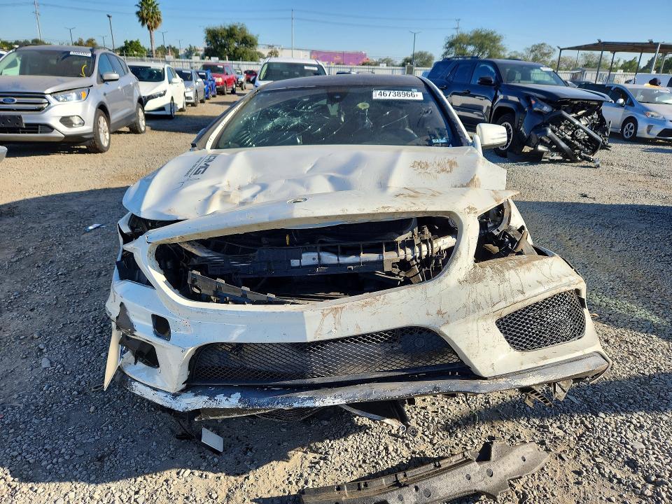 2015 Mercedes-benz Cla-klasse VIN WDDSJ4EB9FN187487 COPART salvage auction — FRONT END, Ca - Salvage Certificate, sold $350 on 2026-08-04 (photo 5)