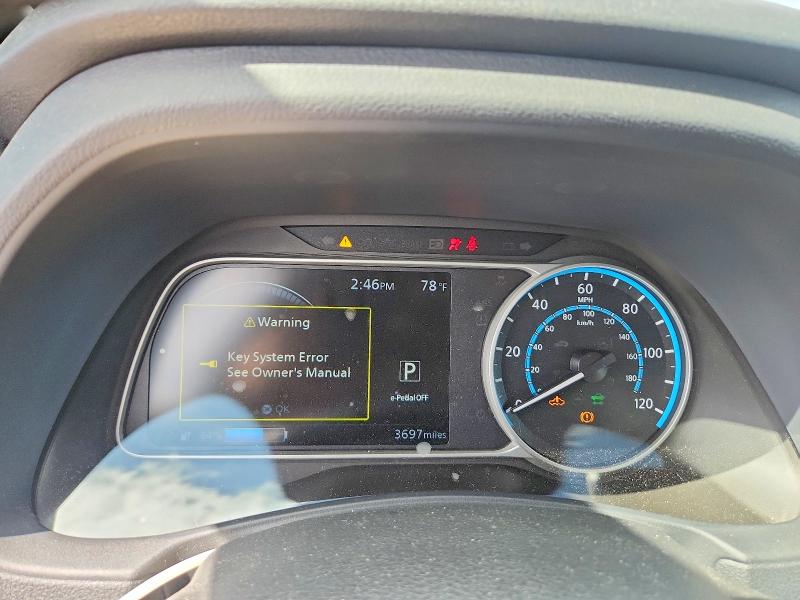 2025 Nissan Leaf VIN 1N4CZ1CV3SC557606 COPART salvage auction — WATER/FLOOD, HI - CERTIFICATE OF SALVAGE, sold $1,750 on 2026-07-27 (photo 9)