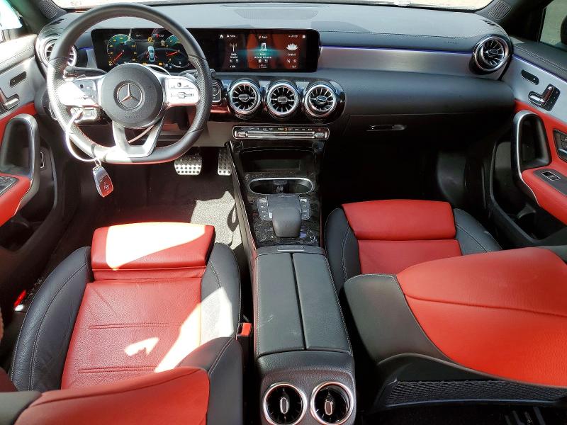 2022 Mercedes-benz A-klasse VIN W1K3G4EB9NJ339972 COPART salvage auction — SIDE, Salvage Title, sold $14,100 on 2026-08-04 (photo 8)