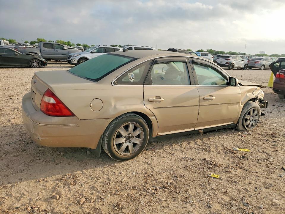 2007 Ford Five hundred VIN 1FAFP24187G108569 COPART salvage auction — FRONT END, Tx - Salvage Vehicle Title, sold $150 on 2026-07-02 (photo 3)