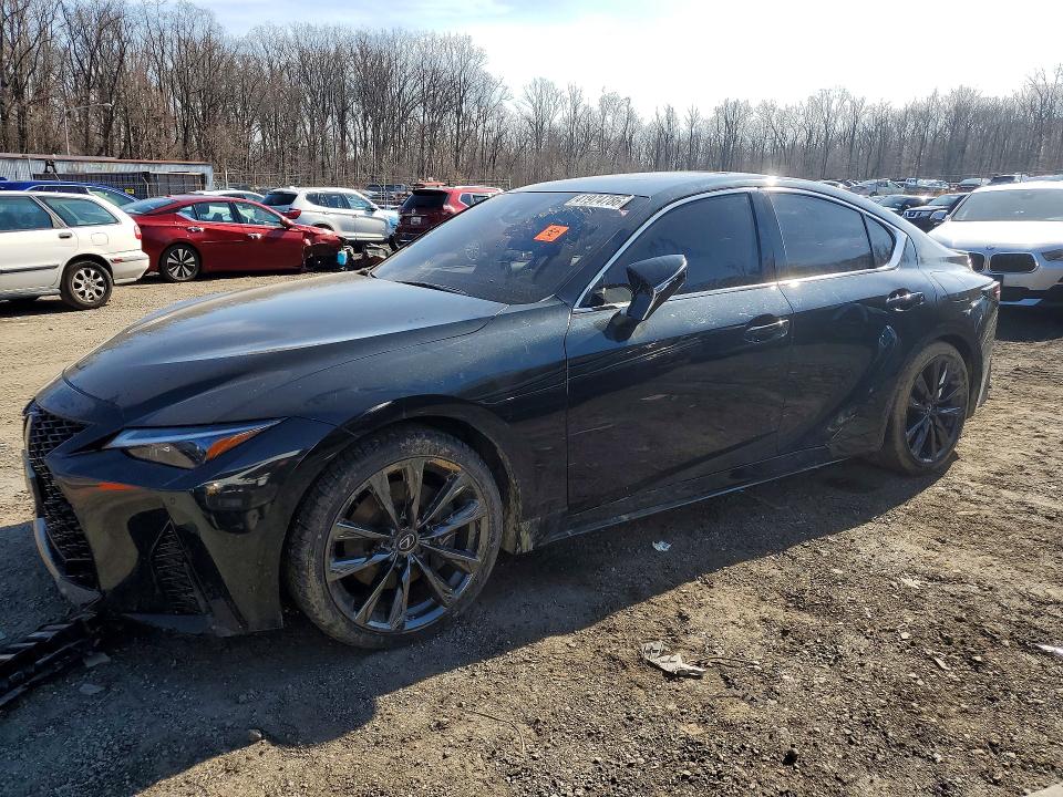 2023 Lexus Is VIN JTHGZ1E24P5032000 COPART salvage auction — MINOR DENT/SCRATCHES, Salvage Title, sold $17,300 on 2026-07-23 (photo 1)