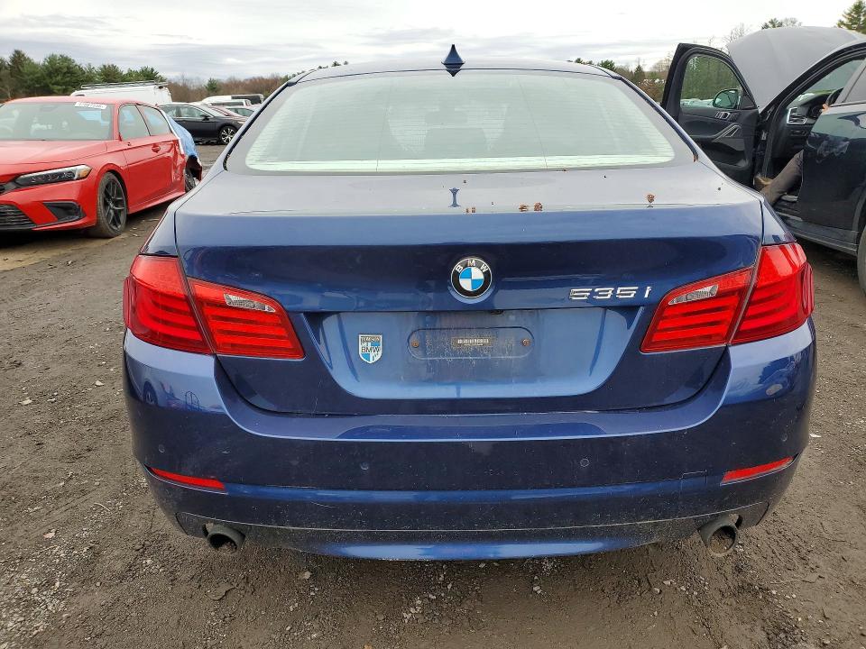 2012 BMW 5er VIN WBAFU7C53BDU54430 COPART salvage auction — MECHANICAL, Md - Certificate Of Title, sold $350 on 2026-07-27 (photo 6)