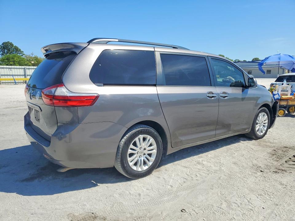 2016 Toyota Sienna VIN 5TDYK3DC3GS699859 COPART salvage auction — FRONT END, Salvage Title, sold $3,050 on 2026-07-22 (photo 3)