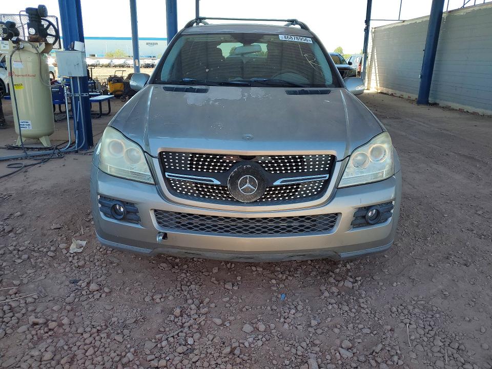 2007 Mercedes-benz Gl-class VIN 4JGBF71E47A229162 COPART salvage auction — ALL OVER, Tx - Salvage Vehicle Title, sold $425 on 2026-07-09 (photo 5)