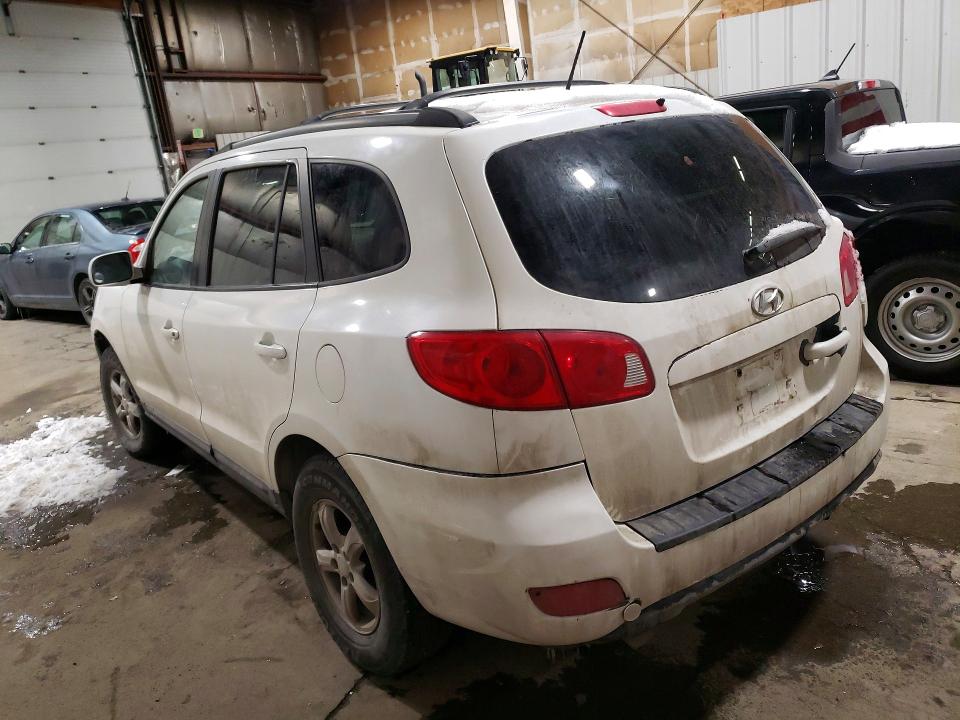 2008 Hyundai Santa fe VIN 5NMSG73D98H193336 COPART salvage auction — MECHANICAL, Ak - Cert Of Veh Title-Reconstructe, sold $25 on 2026-07-21 (photo 2)