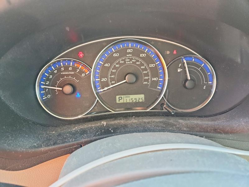 2012 Subaru Forester VIN JF2SHADC3CH458313 COPART salvage auction — REAR END, Ma - Cert Of Title-Reconstrctd Coll, sold $900 on 2026-07-29 (photo 9)