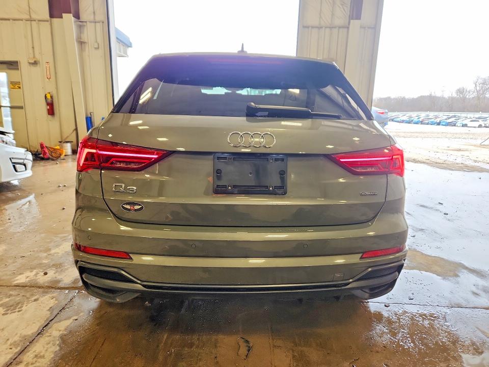 2021 Audi Q3 VIN WA1DECF39M1017816 COPART salvage auction — FRONT END, Wi - Cert Of Title-Salvage Vehicle, sold $9,600 on 2026-07-13 (photo 6)