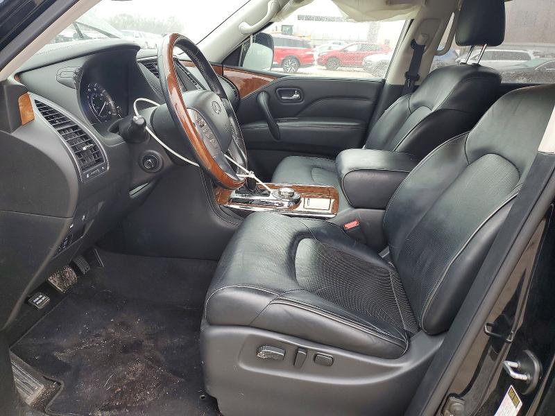 2018 Infiniti Qx80 VIN JN8AZ2NEXJ9191292 COPART salvage auction — REAR END, Mo - Salvage Certificate Of Title, sold $8,100 on 2026-07-09 (photo 7)
