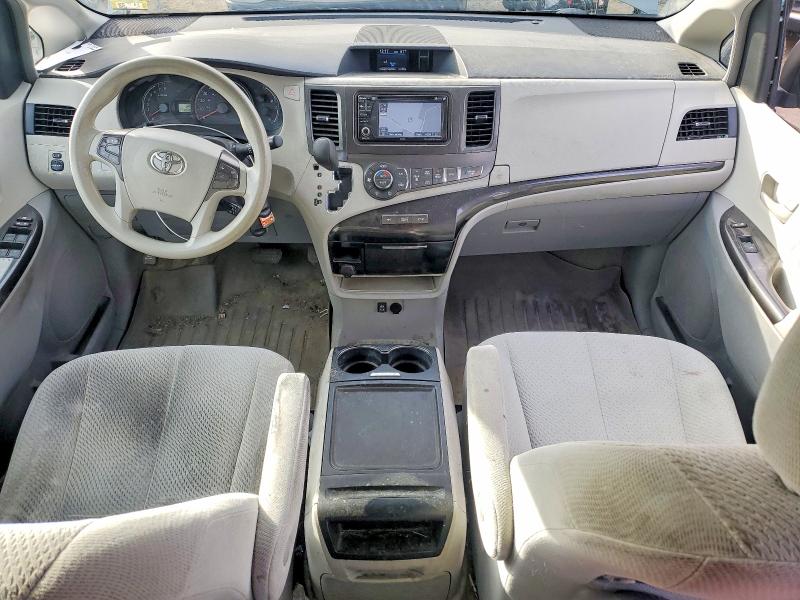 2013 Toyota Sienna VIN 5TDJK3DC2DS060224 COPART salvage auction — MINOR DENT/SCRATCHES, VT - CERTIFICATE OF TITLE, sold $4,250 on 2026-07-30 (photo 8)