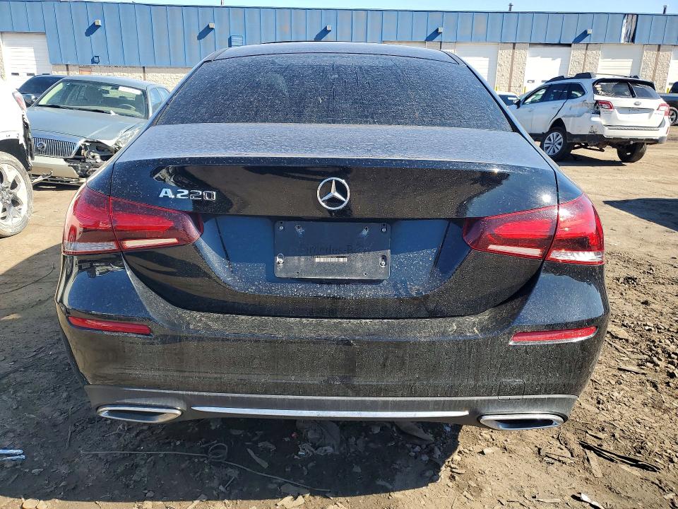 2021 Mercedes-benz A-klasse VIN W1K3G4EB4MJ309826 COPART salvage auction — ROOF, MI - CERT OF TITLE-SALVAGE VEHICLE, sold $325 on 2026-07-21 (photo 6)