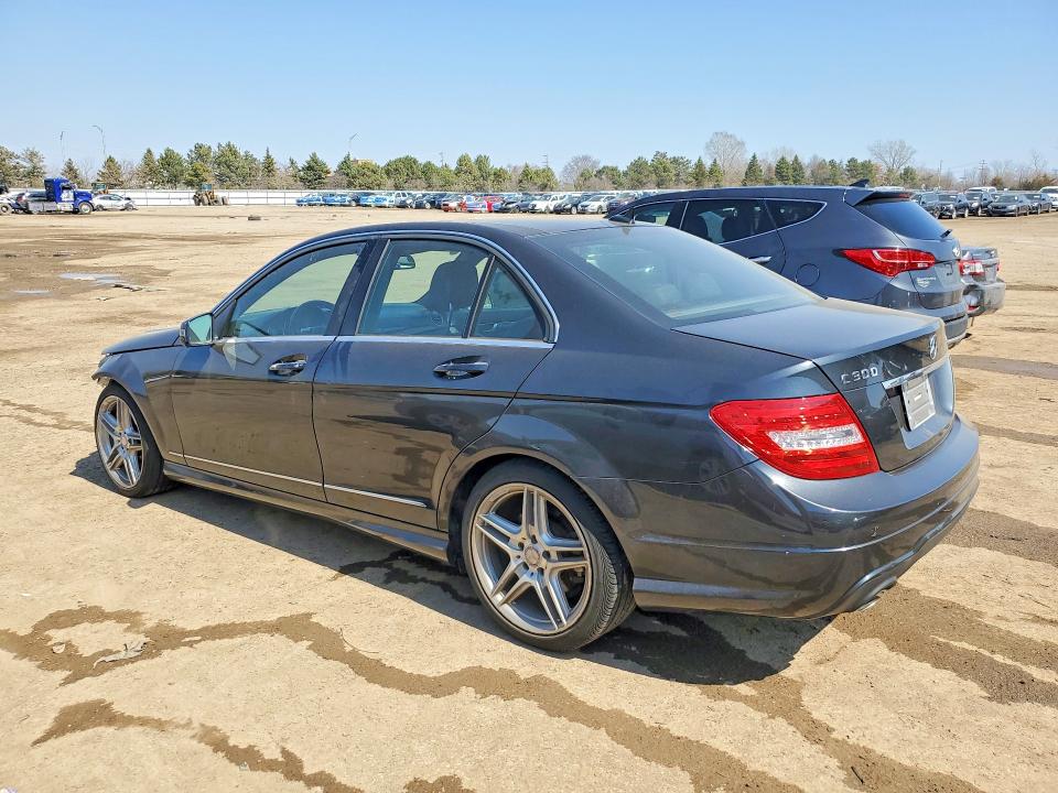 2014 Mercedes-benz C-klasse VIN WDDGF8AB4EA930907 COPART salvage auction — FRONT END, Il - Salvage Certificate, sold $3,350 on 2026-07-21 (photo 2)