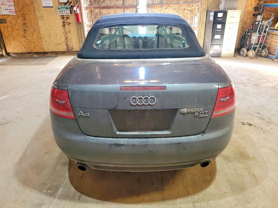 2009 Audi A4 VIN WAUDF48H69K007969 COPART salvage auction — FRONT END, Mn - Cert Of Title-Prior Salvage, sold $300 on 2026-07-28 (photo 6)
