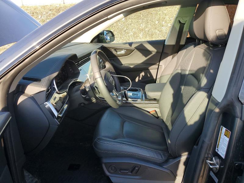 2023 Audi Q8 VIN WA1EVBF12PD037969 COPART salvage auction — FRONT END, Mi - Certificate Of Title, sold $37,500 on 2026-07-08 (photo 7)