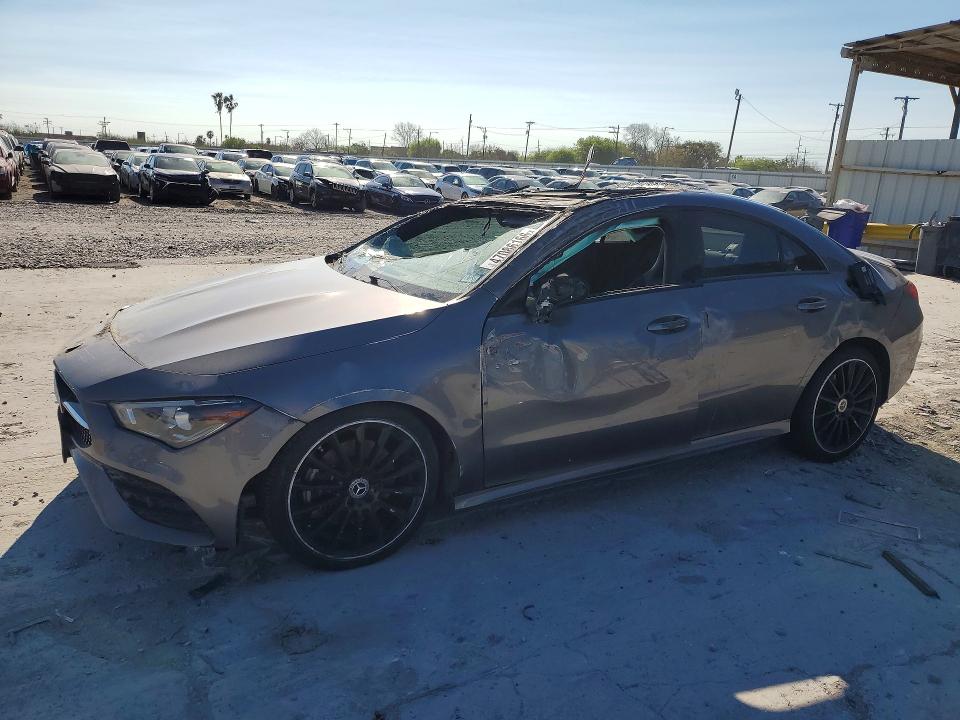 2020 Mercedes-benz Cla-klasse VIN W1K5J4GB4LN123900 COPART salvage auction — ROLLOVER, Tx - Salvage Vehicle Title, sold $4,150 on 2026-07-28 (photo 1)
