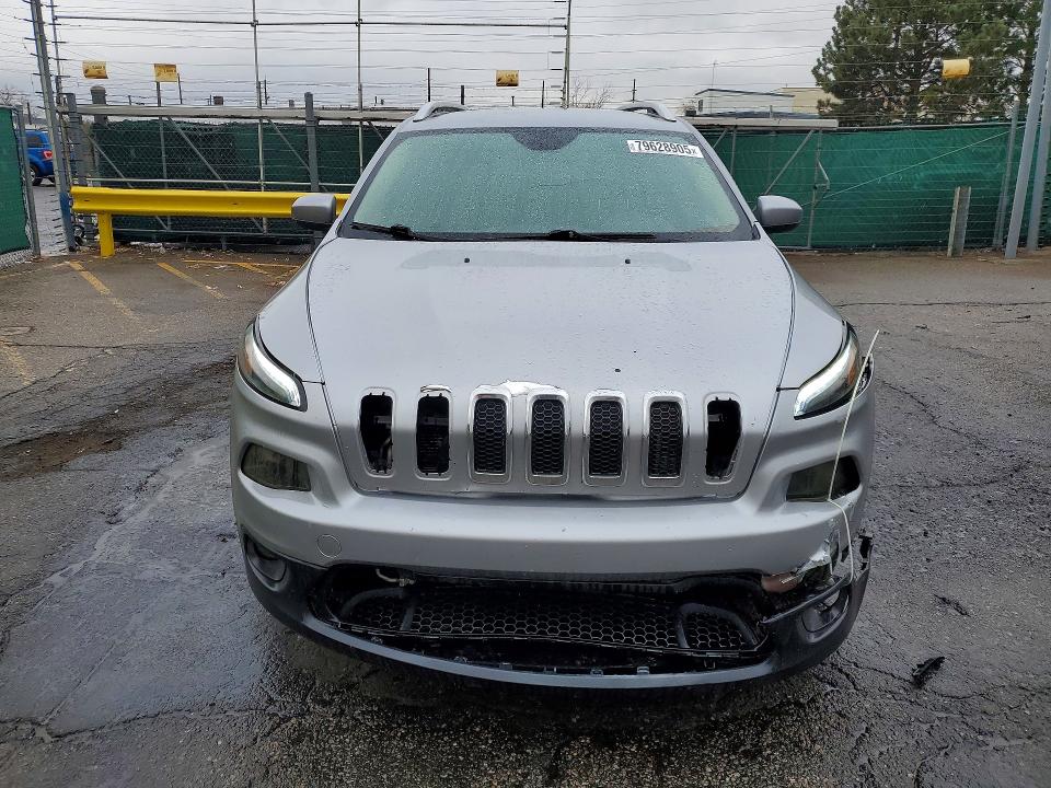 2017 Jeep Cherokee VIN 1C4PJMCS6HW591119 COPART salvage auction — FRONT END, Co - Salvage Title, sold $1,700 on 2026-07-02 (photo 5)