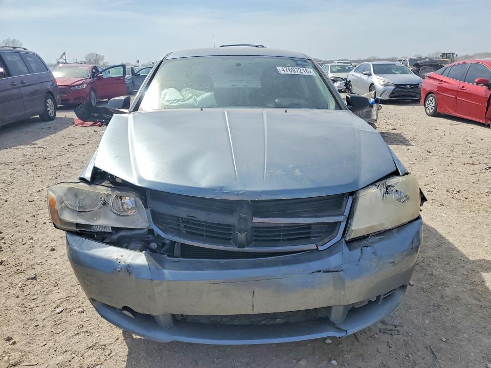 2010 Dodge Avenger VIN 1B3CC4FB3AN227385 COPART salvage auction — FRONT END, Ks - Cert Of Title-Salvage, sold $500 on 2026-07-09 (photo 5)
