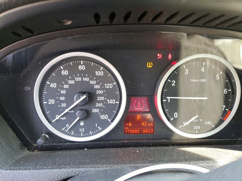 2014 BMW X6 VIN 5UXFG2C50E0H09741 COPART salvage auction — FRONT END, Md - Cert Of Salvage > 75% Damage, sold $800 on 2026-07-24 (photo 9)
