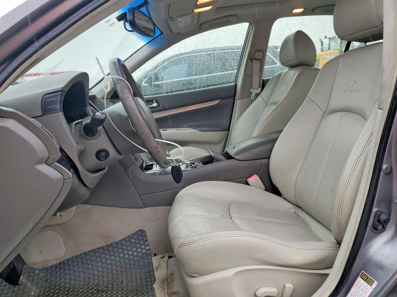 2012 Infiniti VIN JN1CV6AR1CM977744 COPART salvage auction — FRONT END, Ny - Mv907A-Parts Only, sold $400 on 2026-07-29 (photo 7)