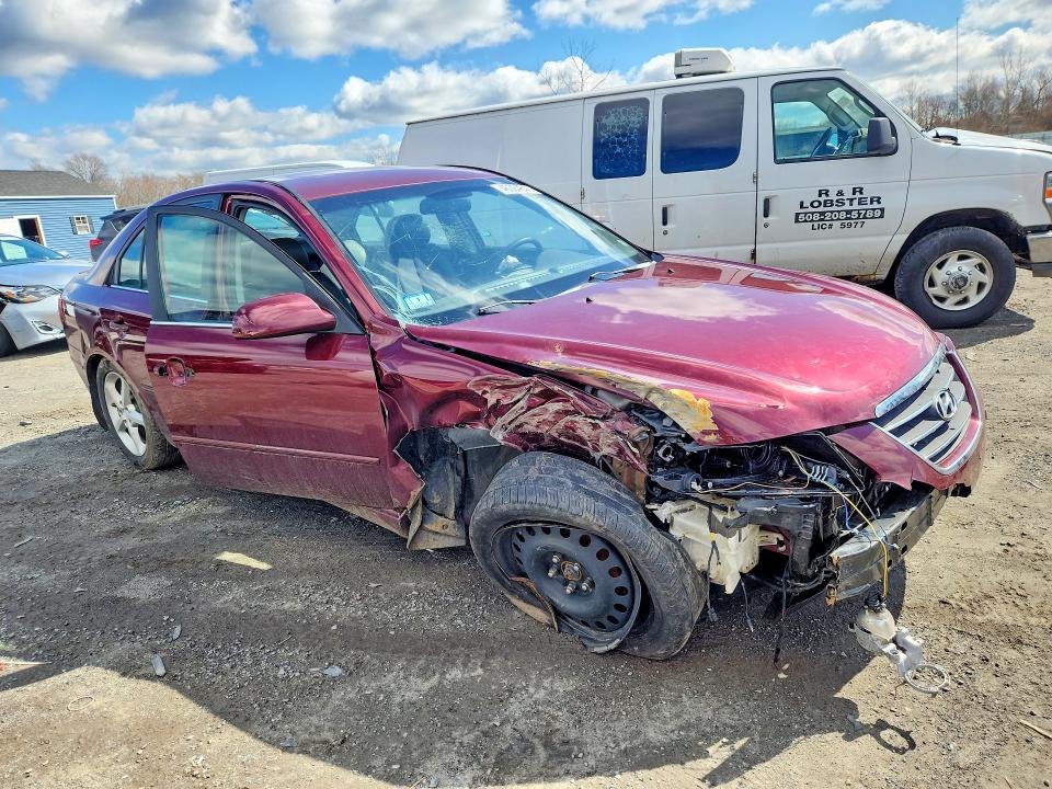 2009 Hyundai Sonata VIN 5NPEU46C79H510610 COPART salvage auction — FRONT END, Ma - Cert Of Title-Salvg Parts Only, sold $125 on 2026-07-29 (photo 4)