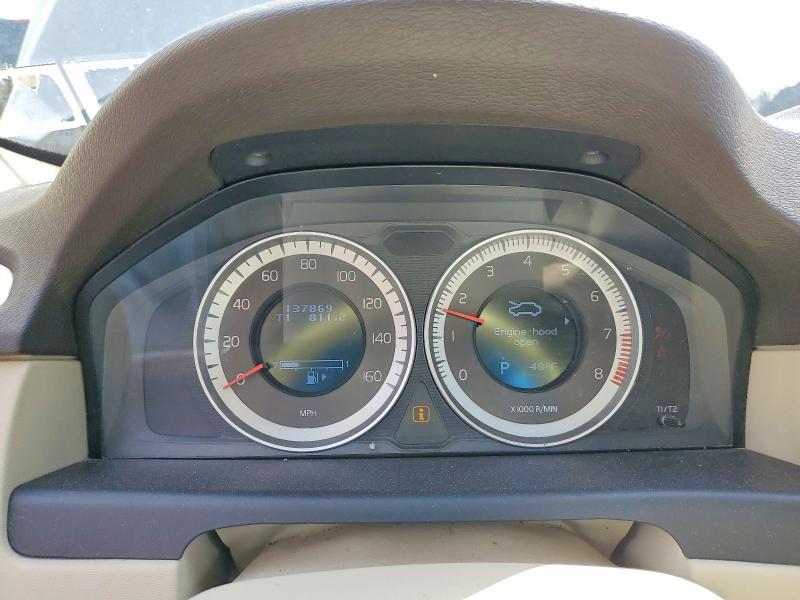 2012 Volvo Xc70 VIN YV4940BZ5C1132853 COPART salvage auction — FRONT END, NY - MV907A-PARTS ONLY, sold $425 on 2026-07-02 (photo 9)