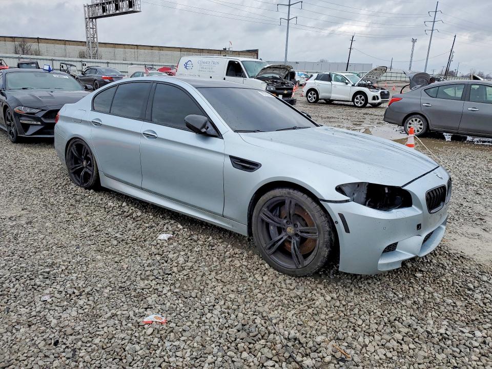 2016 BMW M5 VIN WBSFV9C58GG343480 COPART salvage auction — FRONT END, Oh - Cert Of Title-Salvage, sold $4,750 on 2026-07-24 (photo 4)