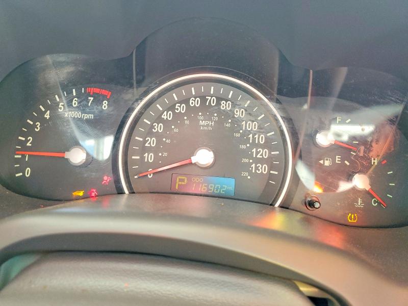 2014 Kia SEDONA VIN KNDMG4C79E6549021 COPART salvage auction — FRONT END, ID - SALVAGE CERTIFICATE OF TITLE, sold $1,050 on 2026-07-08 (photo 9)