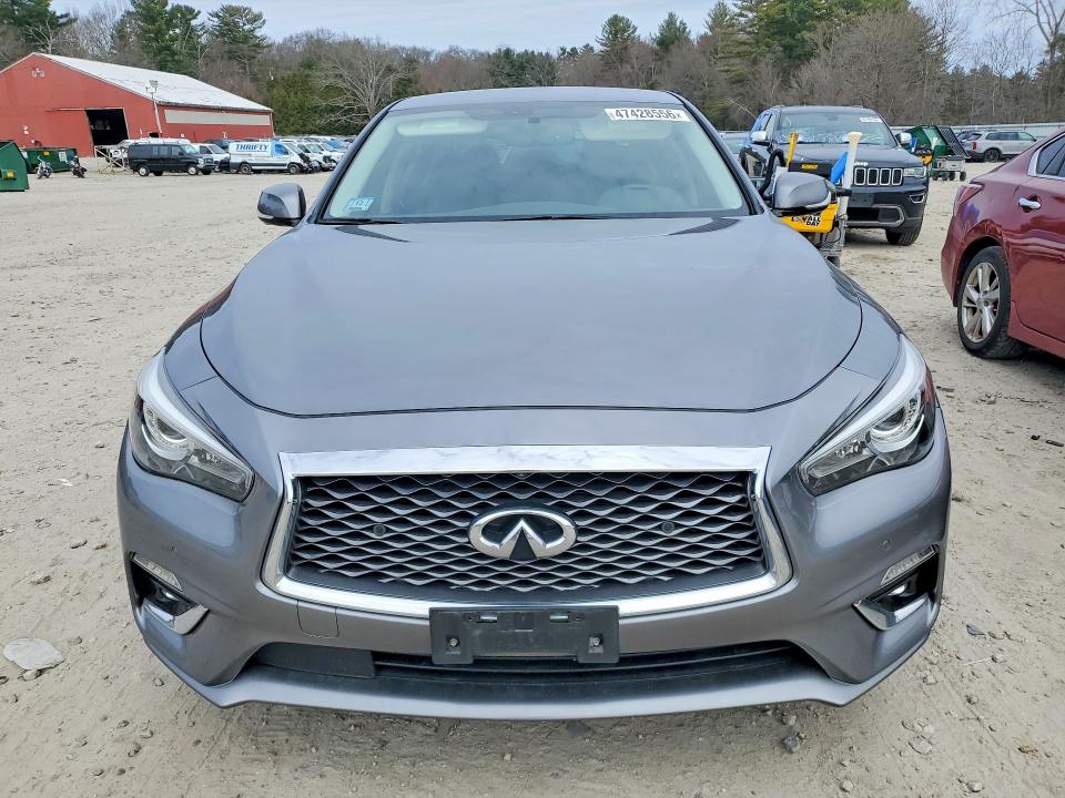 2020 Infiniti Q50 VIN JN1EV7AR7LM252101 COPART salvage auction — SIDE, Ma - Cert Of Title-Salvage, sold $6,900 on 2026-07-07 (photo 5)