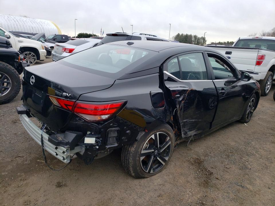 2024 Nissan Sentra VIN 3N1AB8CVXRY308979 COPART salvage auction — SIDE, Fl - Cert Of Title Slvg Rebuildable, sold $6,300 on 2026-07-03 (photo 3)