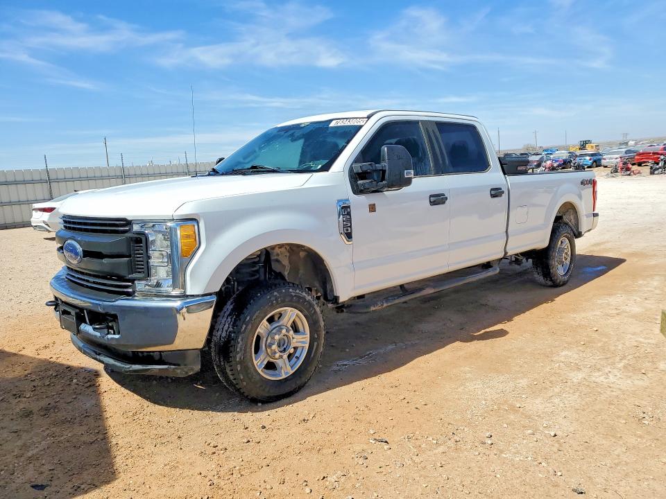 2017 Ford F-250 super duty VIN 1FT7W2B61HEE73401 COPART salvage auction — REAR END, TX - CERTIFICATE OF TITLE, sold $13,100 on 2026-07-14 (photo 1)