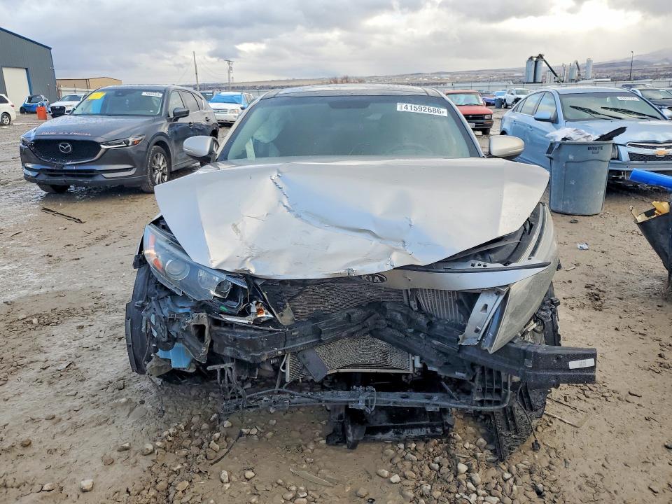 2014 Kia Optima VIN 5XXGR4A6XEG324724 COPART salvage auction — FRONT END, Salvage Title, sold $325 on 2026-07-17 (photo 5)