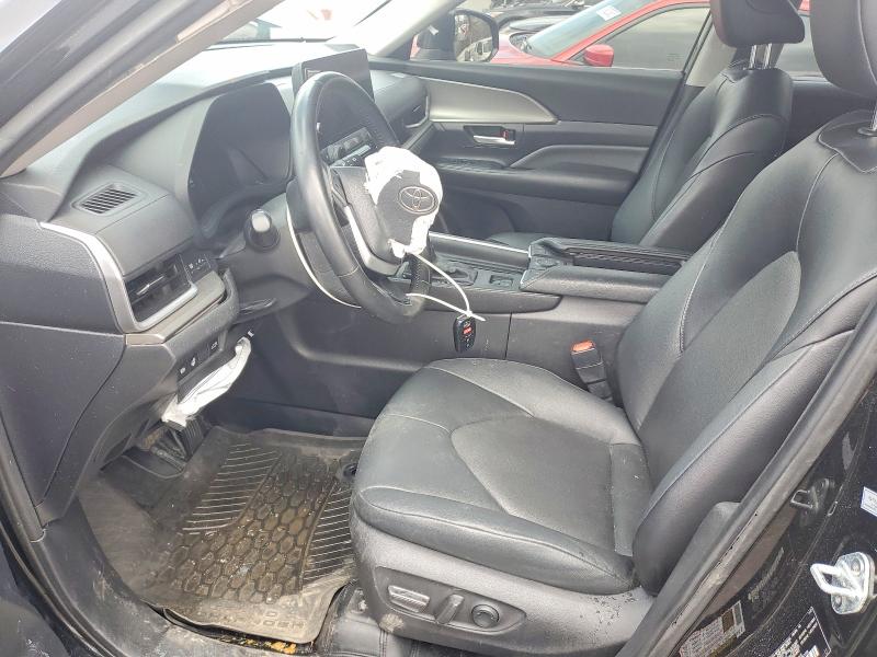 2024 Toyota Highlander VIN 5TDAAAB58RS028137 COPART salvage auction — FRONT END, ON - PERMIT NO BRAND - UNFIT, sold $12,400 on 2026-07-28 (photo 7)