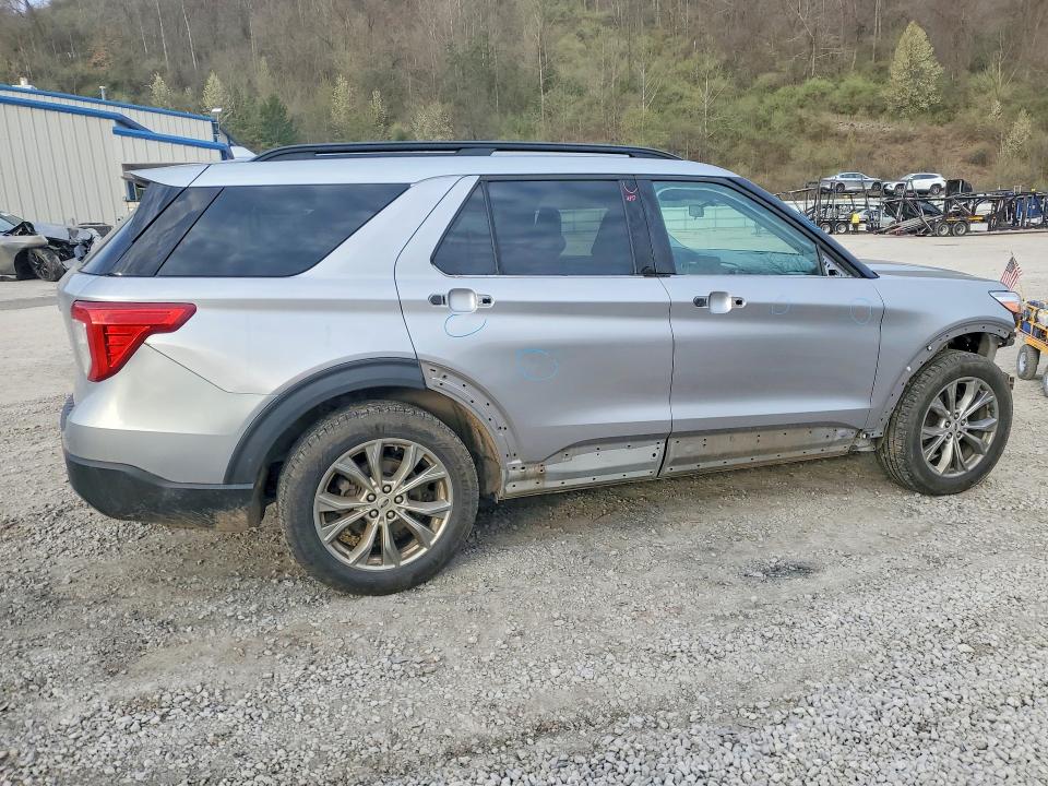 2020 Ford Explorer VIN 1FMSK8DH7LGC88916 COPART salvage auction — FRONT END, Oh - Cert Of Title-Salvage, sold $3,200 on 2026-07-02 (photo 3)