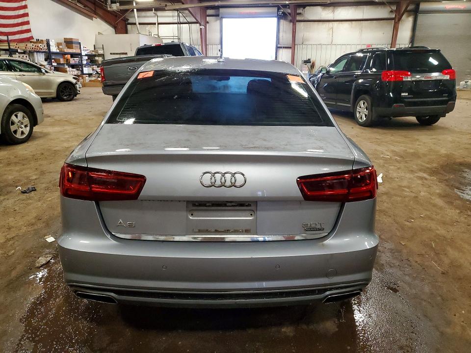 2016 Audi A6 VIN WAUFGAFC4GN025250 COPART salvage auction — WATER/FLOOD, MI - CERT OF TITLE-SALVAGE FLOOD, sold $3,009 on 2026-07-28 (photo 6)