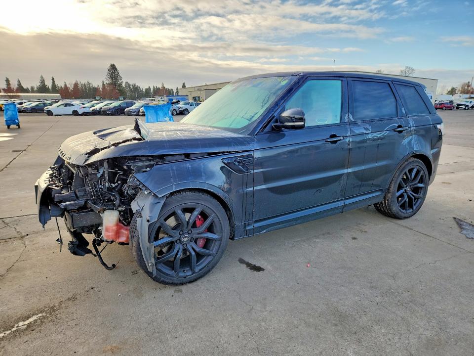 2020 Land rover RANGE ROVER VIN SALWZ2RE3LA897168 COPART salvage auction — FRONT END, Or - Salvage Title Certificate, sold $5,700 on 2026-07-27 (photo 1)