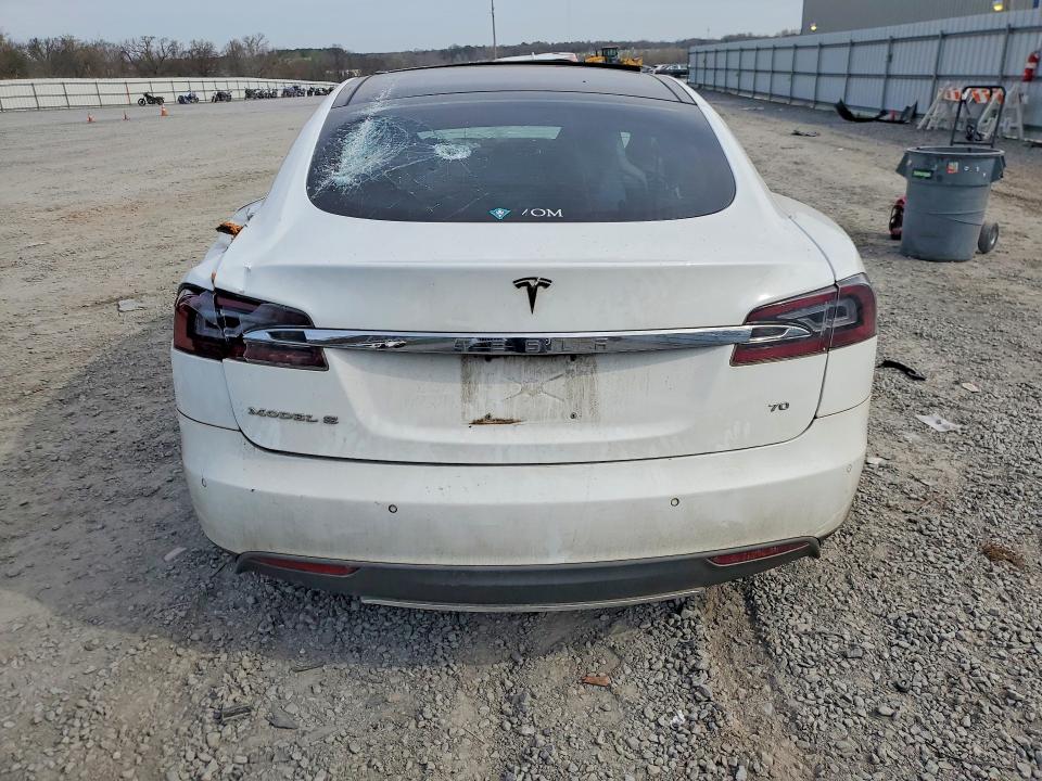 2016 Tesla Model s VIN 5YJSA1E16GF134035 COPART salvage auction — FRONT END, Nc - Salvage Certificate Of Title, sold $1,700 on 2026-07-22 (photo 6)