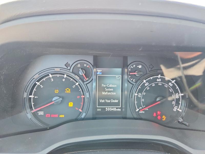 2021 Toyota 4runner VIN JTEMU5JR4M5887932 COPART salvage auction — ROLLOVER, Co - Public - Salvage Title, sold $9,100 on 2026-07-06 (photo 9)