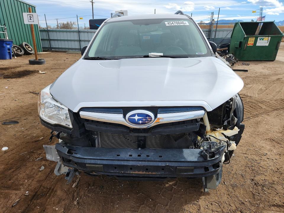 2016 Subaru Forester VIN JF2SJABC5GH505337 COPART salvage auction — FRONT END, Id - Salvage Certificate Of Title, sold $2,050 on 2026-07-13 (photo 5)