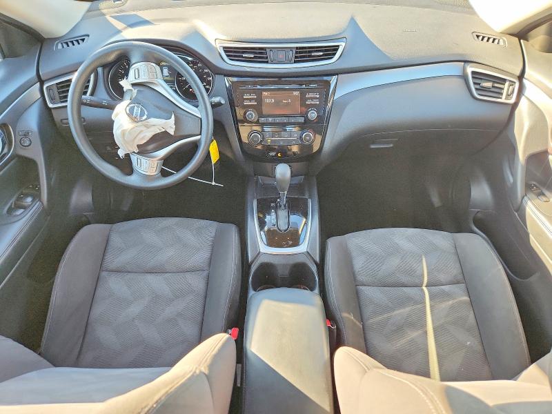 2016 Nissan Rogue VIN KNMAT2MVXGP712921 COPART salvage auction — FRONT END, Salvage Title, sold $500 on 2026-07-24 (photo 8)