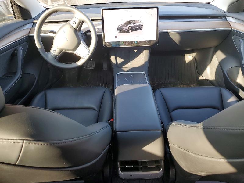 2023 Tesla Model 3 VIN 5YJ3E1EA4PF703442 COPART salvage auction — FRONT END, MO, sold $2,150 on 2026-07-28 (photo 8)